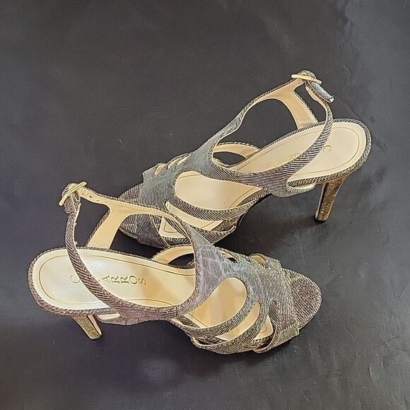 BRAND NEW CAPARROS  PADDED INSOLE SLINGBACK SANDALS G1 - Picture 7 of 13